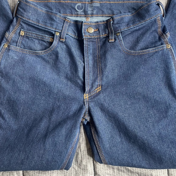 Origin work jeans. Standard boot cut 32x32. Never worn. - Picture 3 of 7